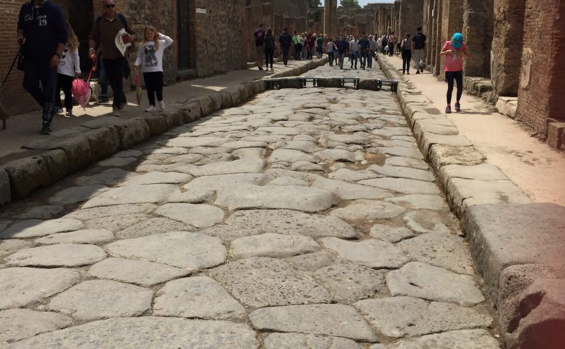 All roads lead to Rome…but first Pompeii